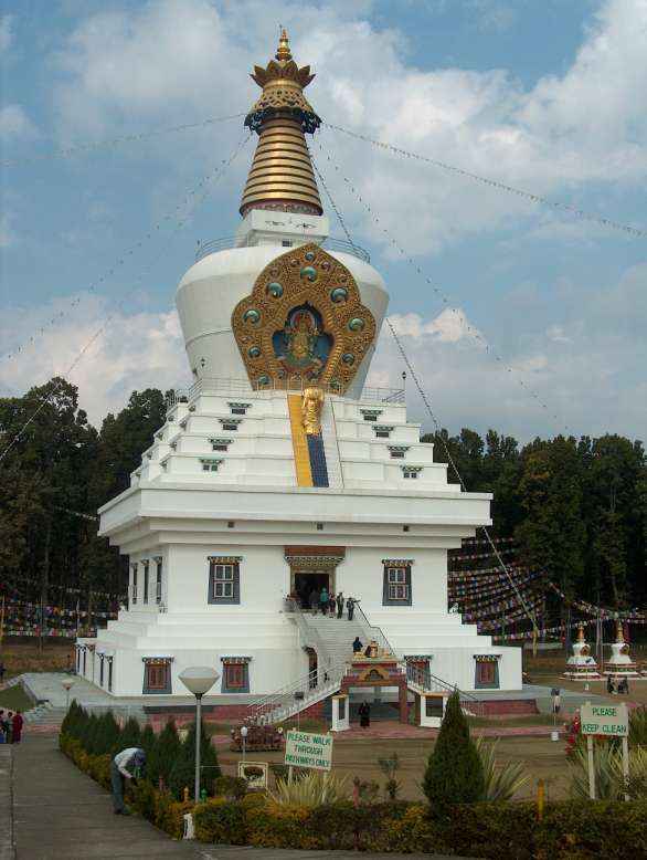 Buddha temple Dehradun